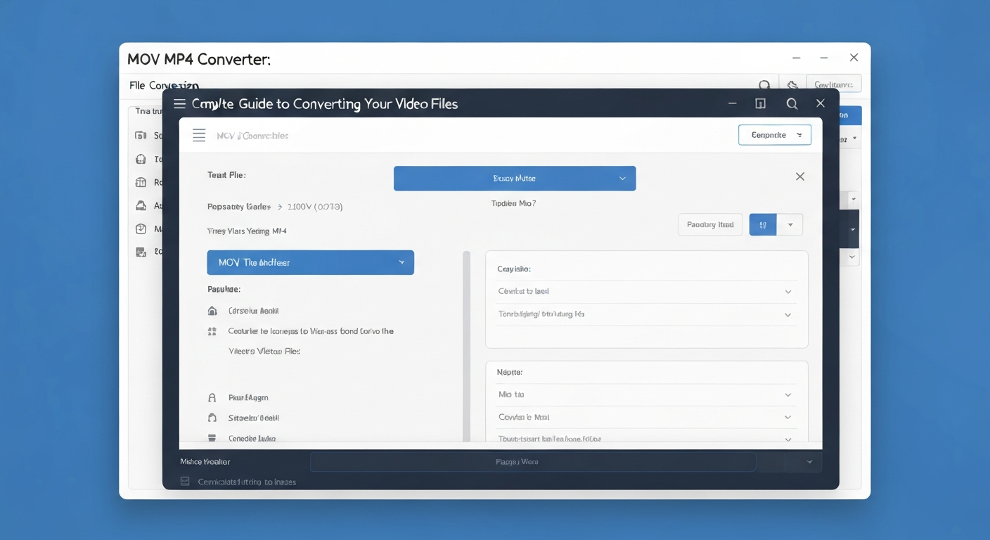 MOV to MP4 Converter: Complete Guide to Converting Your Video Files